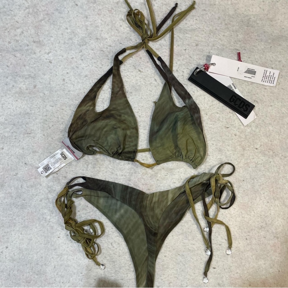 “GCDS” x SSENSE Exclusive Crystal Detail Bikini
